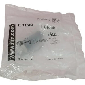 Ifm Conector Macho E 11504 M12 4 Pin 11504