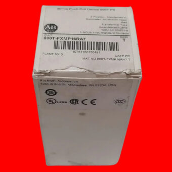 Allen Bradley 800t-fxmp16ra7 De Presicion Industrial Rojo