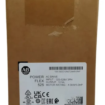 Allen Bradley 25b-d010n104 Powerflex 4.0 Kw/5.0hp Frn: 6.001