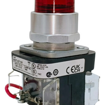 Allen Bradley 800t-qt10r Pilot Light Unit 120 Vac/dc Rojo