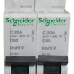 Schneider  Interruptor Miniatura Lote 2 Pz 60947-2 C60