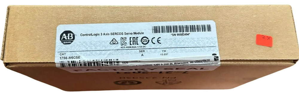 Allen-bradley 1756-m03se Servomódulo Controllogix