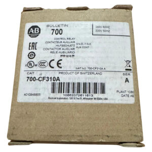 Allen Bradley 700-cf310a Relé De Control
