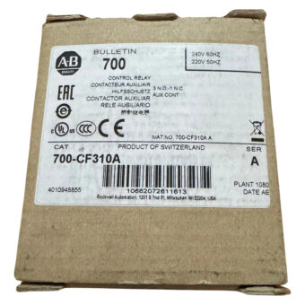 Allen Bradley 700-cf310a Relé De Control