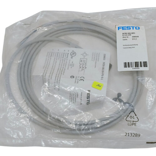 Nuevo Nebu-m12w5-k-2.5-le4 Festo