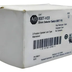 800t-h33 Allen Bradley Selector Switch 30mm 2-position Metálico