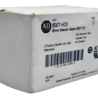 800t-h33 Allen Bradley Selector Switch 30mm 2-position Metálico
