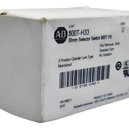 800t-h33 Allen Bradley Selector Switch 30mm 2-position Metálico
