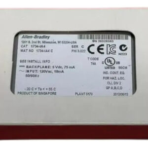 Allen Bradley 1734-ia4 Módulo De Entrada