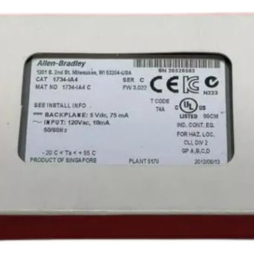 Allen Bradley 1734-ia4 Módulo De Entrada