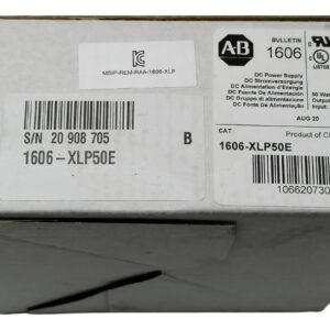 Allen Bradley Power Supply 1606-xlp50e Sera, 100-240v-ac 24-
