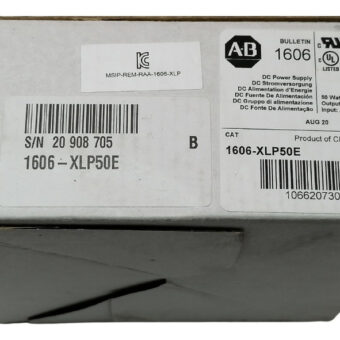 Allen Bradley Power Supply 1606-xlp50e Sera, 100-240v-ac 24-