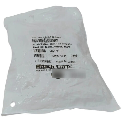 Altech Corp 2alp5lb-400 Boton Pulsador Naranja 22mm 400v Naranja