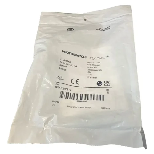 Allen-bradley 42ef-p2mpb-f4 Polarized Retroreflective Sensor
