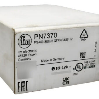 Pn7370 Ifm Efector Detector De Presion Electronico 0-400 Bar Gris
