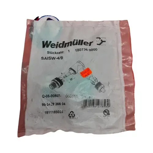 Weidmuller 1807360000 Saisw-4/9  Conector De 90 Grados