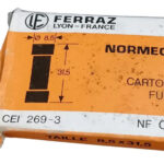 Ferraz  Cei 269-3 Cartouches Fusibles (8 Piezas)
