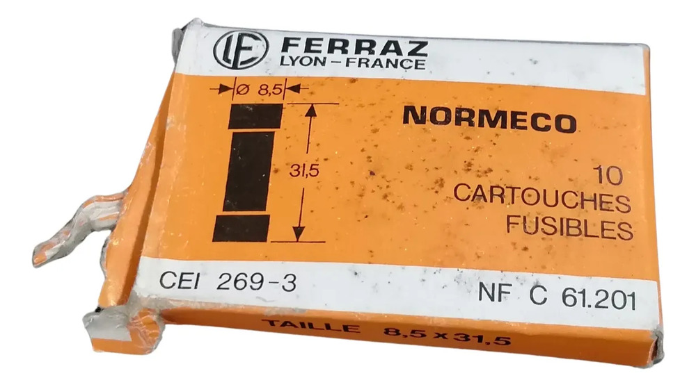 Ferraz Cei 269-3 Cartouches Fusibles (8 Piezas)