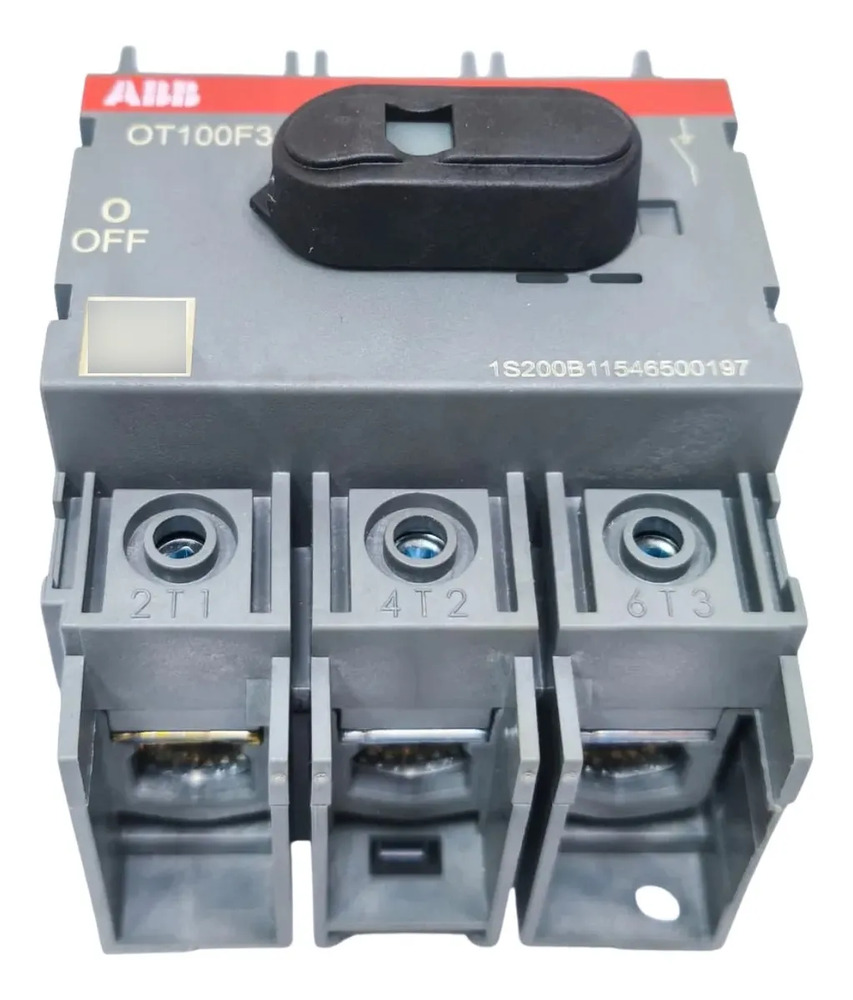 Abb Ot100f3 Interruptor Diconector Gris