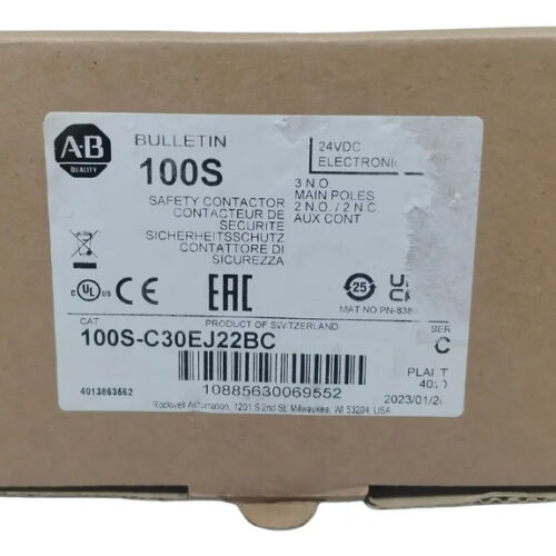 Allen Bradley 100s-c30ej22bc Safety Contactor