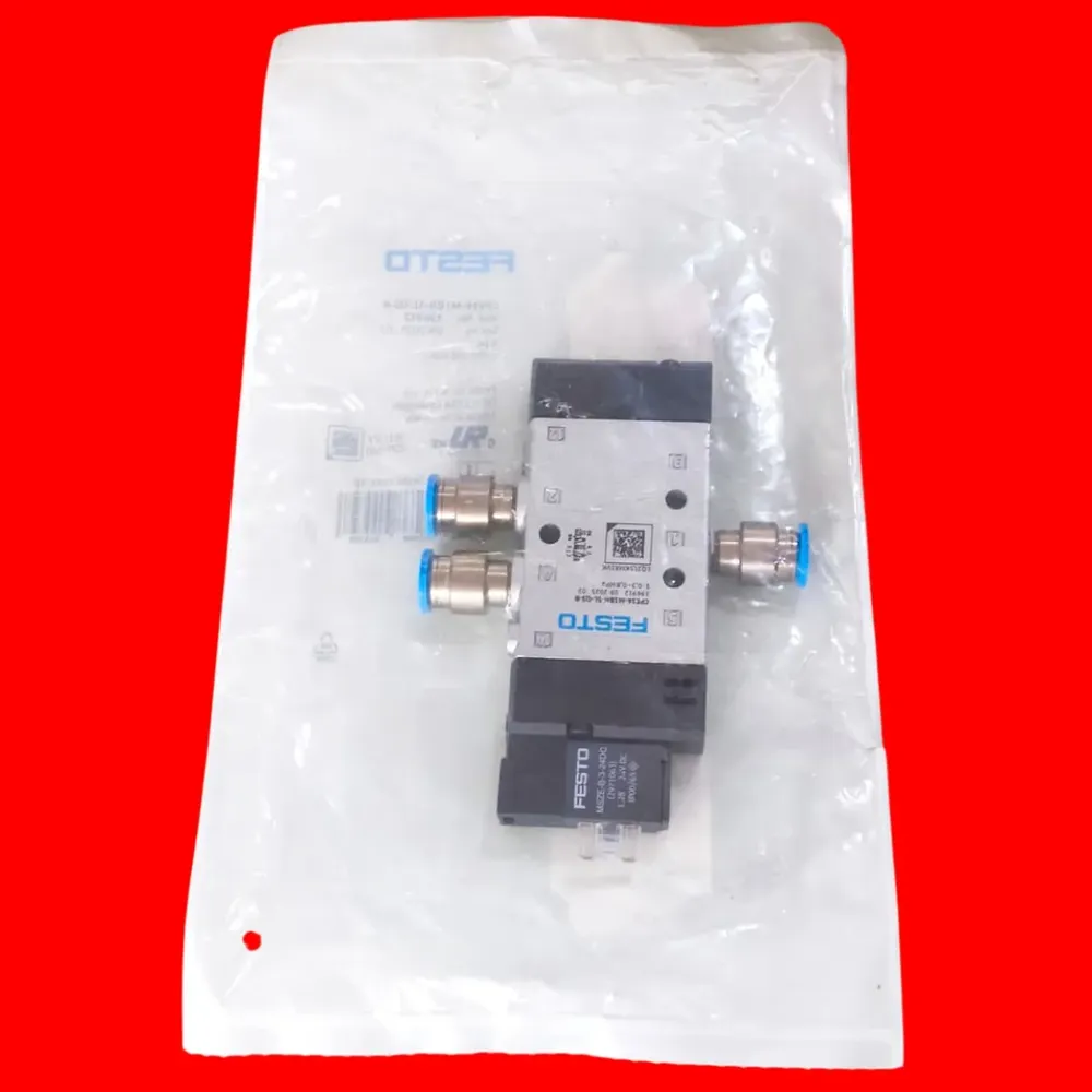 Festo 196912 Cpe14-m1bh-5l-qs-8 Solenoid Valve 24vdc - Imagen 5