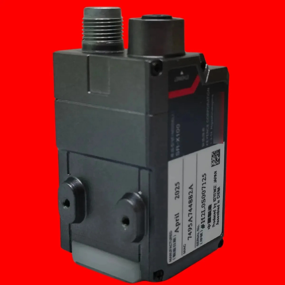 Sr-x100 Lector De Códigos Keyence Enfoque Automático Gris Oscuro Negro - Imagen 2