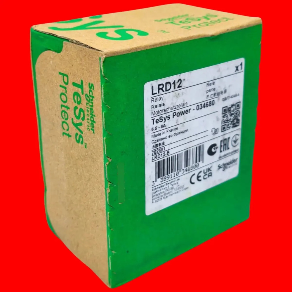 Schneider Lrd12 Relevador Sobrecarga 5.5-8.0a D09-d38 - Imagen 4