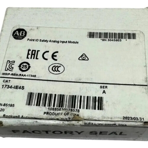Allen-bradley 1734-ie4s Point Guard I/o Safety Module