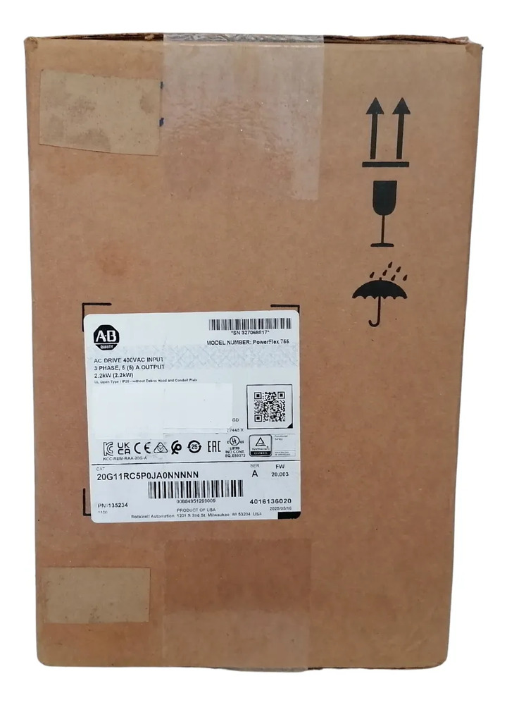 Allen Bradley 20g11rc5p0ja0nnnnn Power Flex Drive