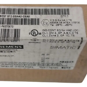 Siemens  6es7 972-0ba42-0xa0 Conector  Profibus