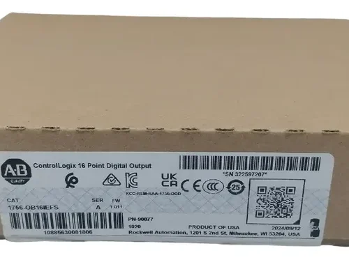 Allen Bradley 1756-ob16iefs Controllogix 16