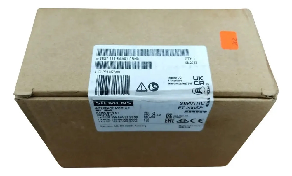 6es7155-6aa01-0bn0 Siemens Simatic Et200sp Im155-6pn