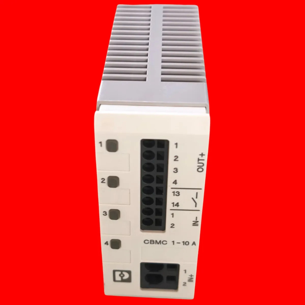 2906032 Phoenix Interruptor 24vdc Montaje En Riel Din Cbmc Gris - Imagen 2