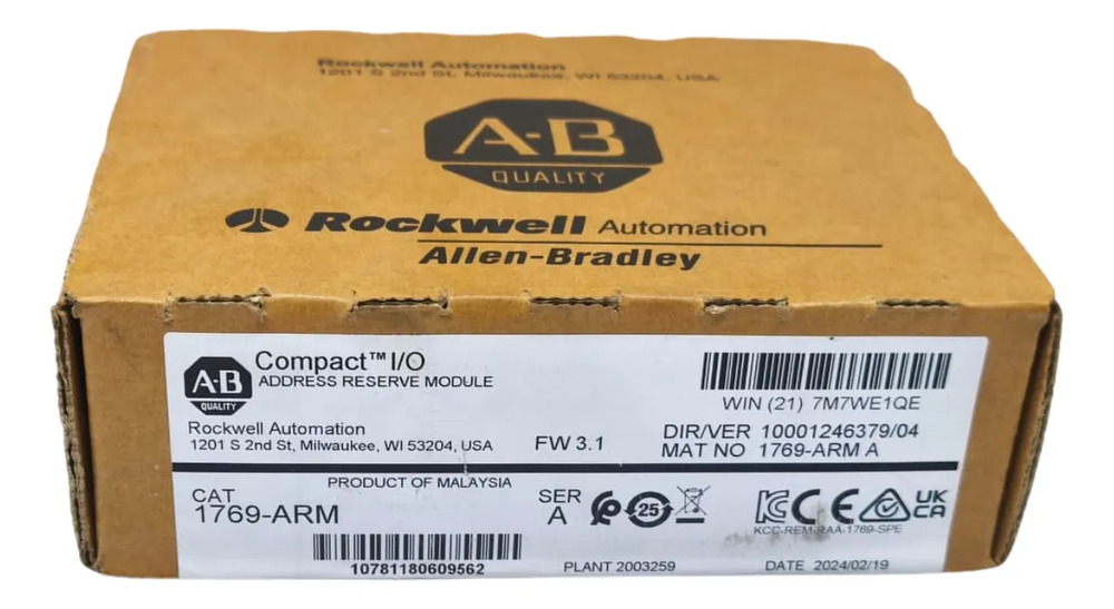 1769-arm Allen Bradley Compactlogix