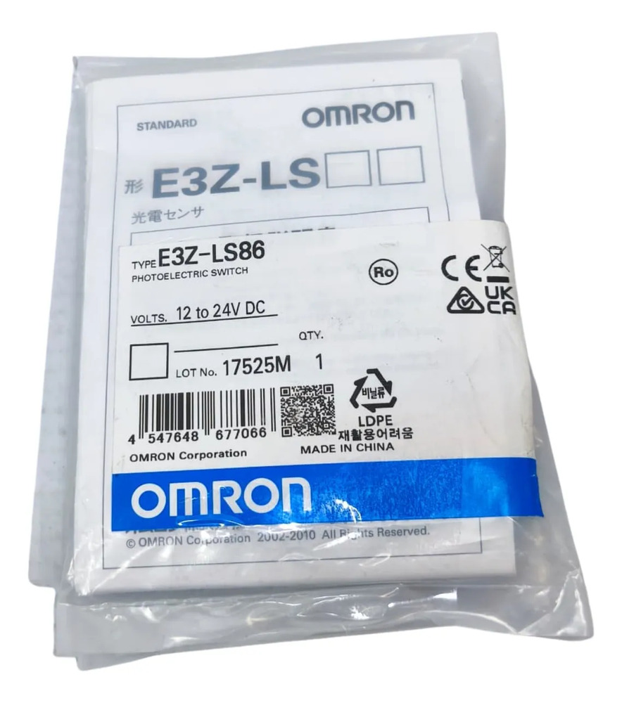 E3z-ls86 Omron Sensor Fotoelectrico Distancia Ajustable