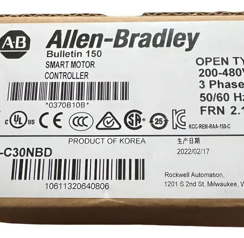 Allen Bradley 150-c30nbd/b Smc-3 Arranque Suav 60