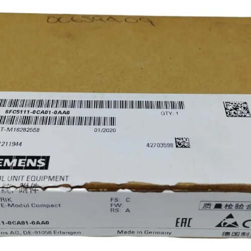 Siemens 6fc5111-0ca01-0aa0 Modulo Electronico