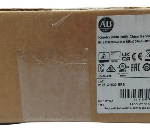 2198-c1020-ers Allen Bradley Kinetix 5300 Original Ser A Gris