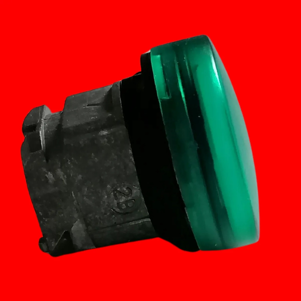 Telemecanique Zb4 Bv033 Boton Iluminador (4 Piezas) Verde - Imagen 3
