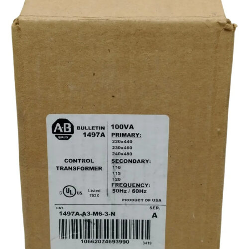 Transformador Allen Bradley 1497a-a3-m6-3-n Negro