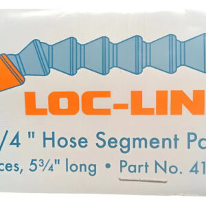 Loc-line 41401 Manguera Flexible Azul Para Limpieza 1/4 In X 5 3/4 In