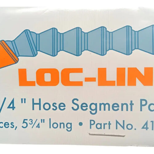 Loc-line 41401 Manguera Flexible Azul Para Limpieza 1/4 In X 5 3/4 In