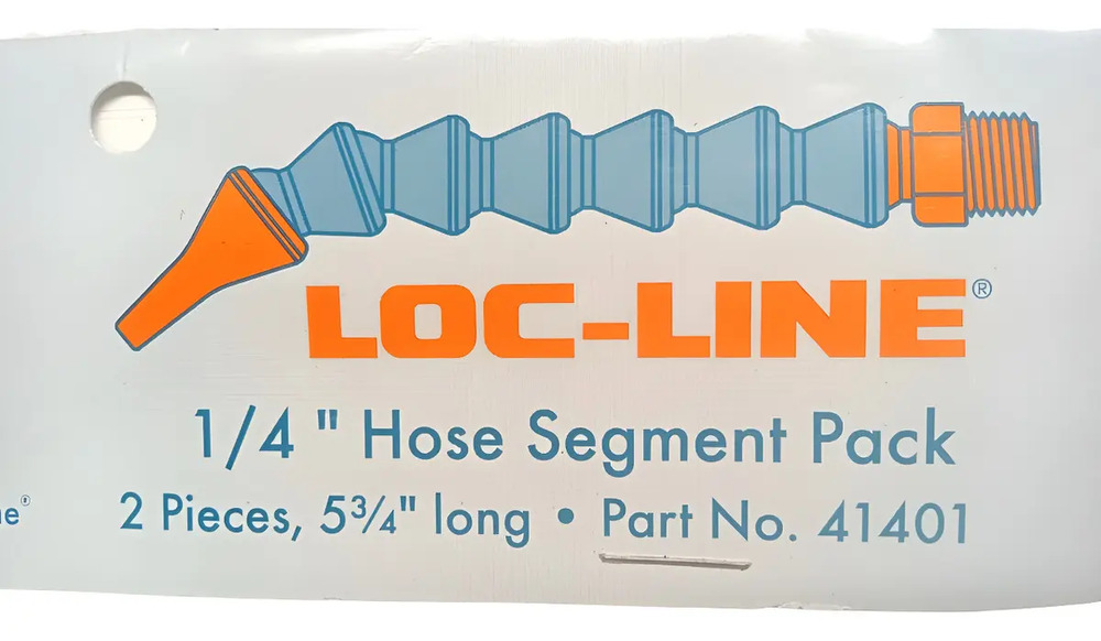 Loc-line 41401 Manguera Flexible Azul Para Limpieza 1/4 In X 5 3/4 In