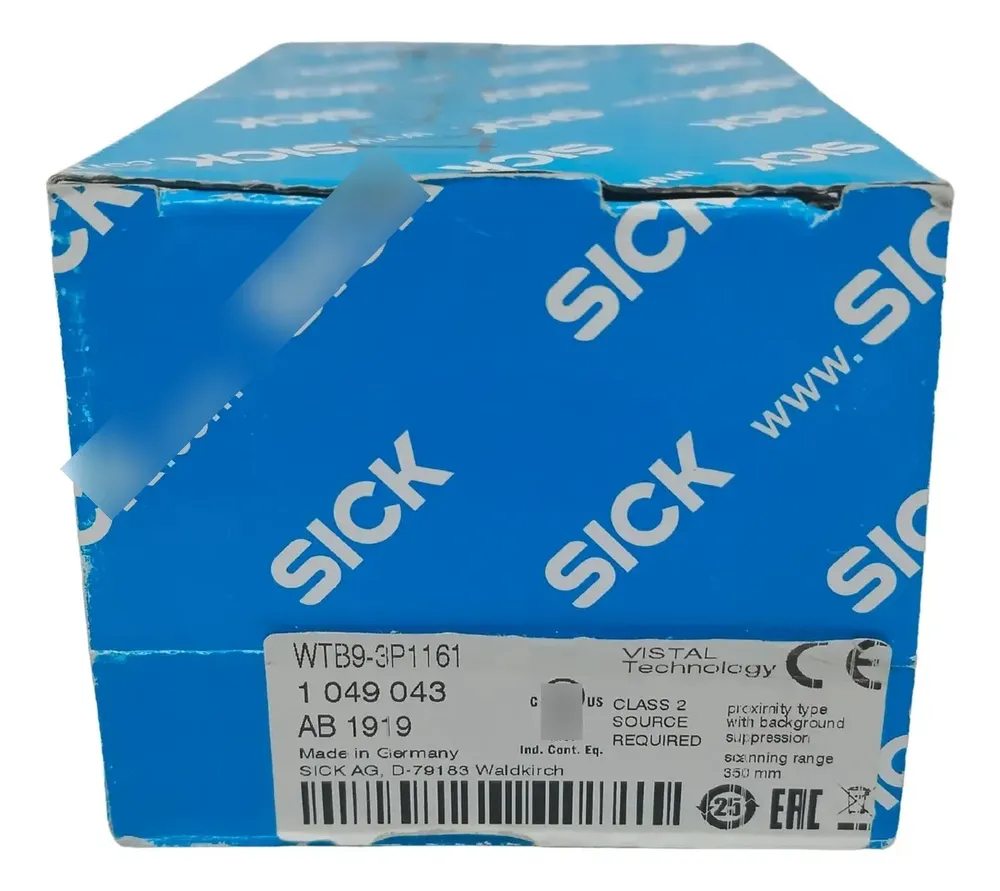 Sick Wtb9-3p1161 Sensor Fotoeléctrico De Proximidad