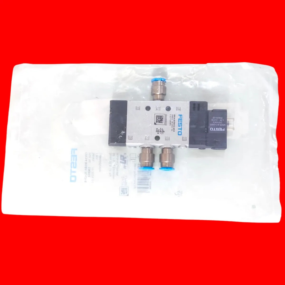 Festo 196912 Cpe14-m1bh-5l-qs-8 Solenoid Valve 24vdc - Imagen 3