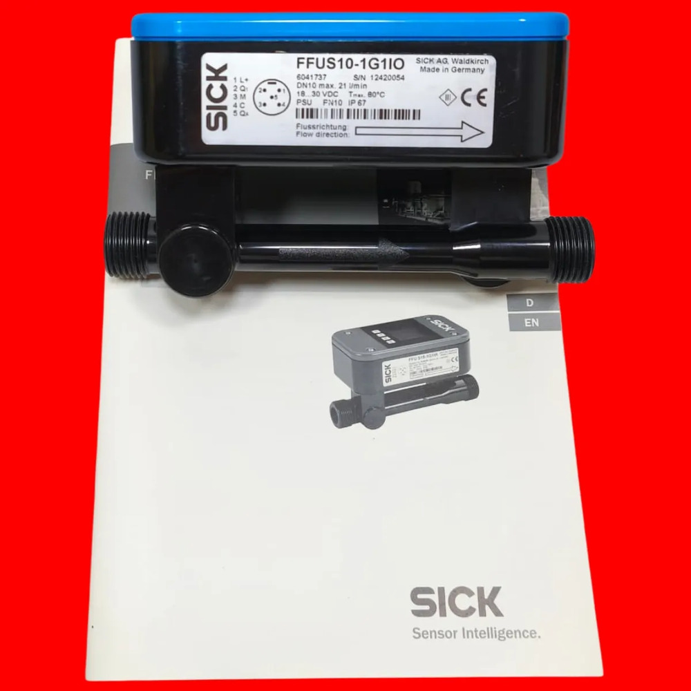 Sick Ffus10-1g1io 6041737 Sensor De Caudal - Imagen 3