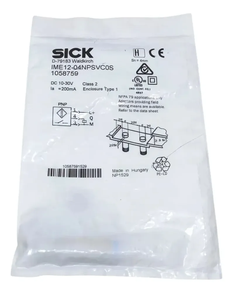 Sick Ime12-04npsvc0s Sensor Inductivo