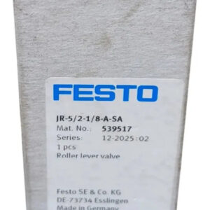 Valvula De Palanca De Rodillos Festo 539517 Jr-5/2-1/8-a-sa