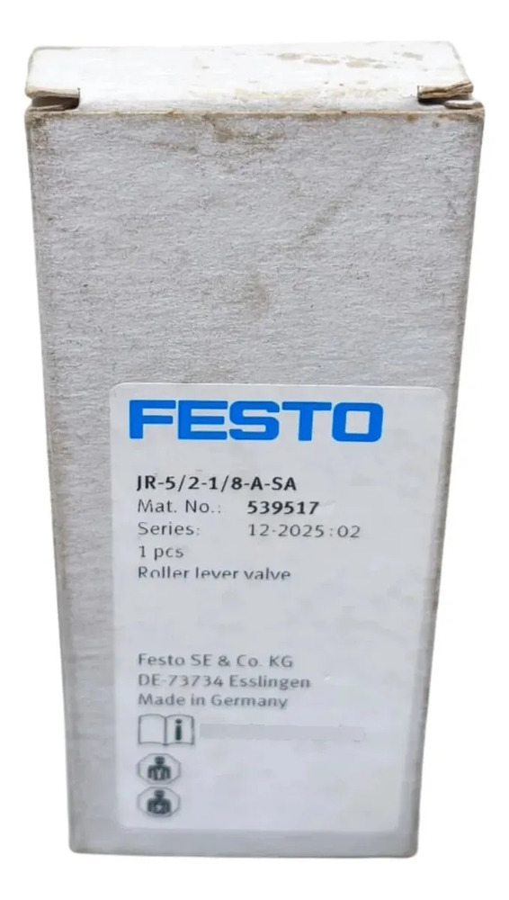 Valvula De Palanca De Rodillos Festo 539517 Jr-5/2-1/8-a-sa