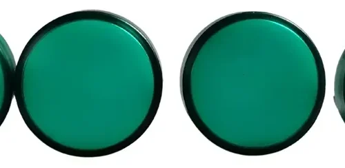 Telemecanique Zb4 Bv033 Boton Iluminador (4 Piezas) Verde